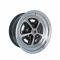 Legendary Wheels 15 X 7 Magnum Alloy Wheel, 5 on 4.5 BP, 4.25 BS, Gloss Black / Machined LW50-50754A