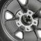 Legendary Wheels 16 X 8 Styled Alloy Wheel, 5 on 4.5 BP, 4.5 BS, Charcoal / Machined LW20-60854B