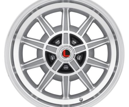 Legendary Wheels GT7, 17 X 7 In., 5 X 4.5, 4.25 BS, Machined/Clear Coat LW10-70754C