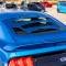 GlassSkinz 2015-2020 Mustang Tekno 3 Rear Window Valance / Louver TEKNO3S550 | Grab Lime F9