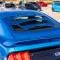 GlassSkinz 2015-2020 Mustang Tekno 3 Rear Window Valance / Louver TEKNO3S550 | Velocity Blue E7