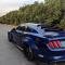 GlassSkinz 2015-2020 Mustang Bakkdraft Rear Window Valance / Louver BAKKDRAFTS550 | Perf Blue FM