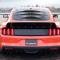 GlassSkinz 2015-2020 Mustang Tekno 3 Rear Window Valance / Louver TEKNO3S550 | Orange Fury N7