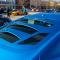 GlassSkinz 2015-2020 Mustang Tekno 3 Rear Window Valance / Louver TEKNO3S550 | Velocity Blue E7