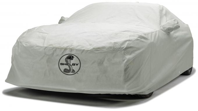 Covercraft 2020 Ford Mustang Custom 3-Layer Moderate Climate Car Cover with Shelby Snake logo C18570FO120MC