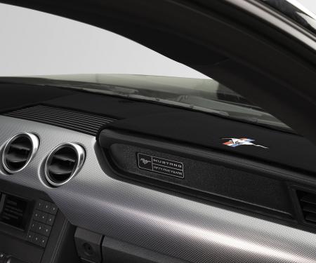 Covercraft 2005-2009 Ford Mustang Ford Official Licensed Limited Edition Custom DashMat, Black 61659DF27-00-25