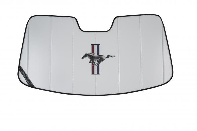 Covercraft 2024 Ford Mustang Premier Series UVS100 Custom Sunscreen with Ford Mustang Tri-Bar logo UFP11878WH