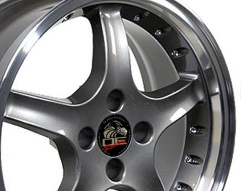 17" Fits Ford - Mustang 4-Lug Cobra R Wheel - Anthracite 17x8