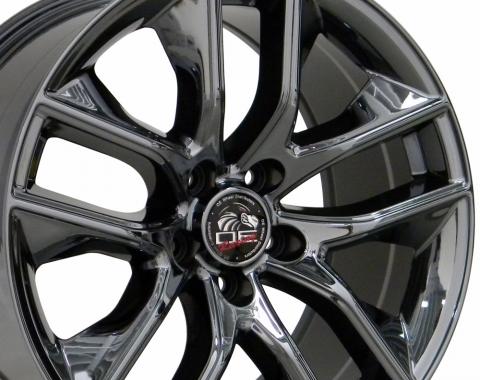 18" Fits Ford - 2015 Mustang Wheel - Black Chrome 18x10