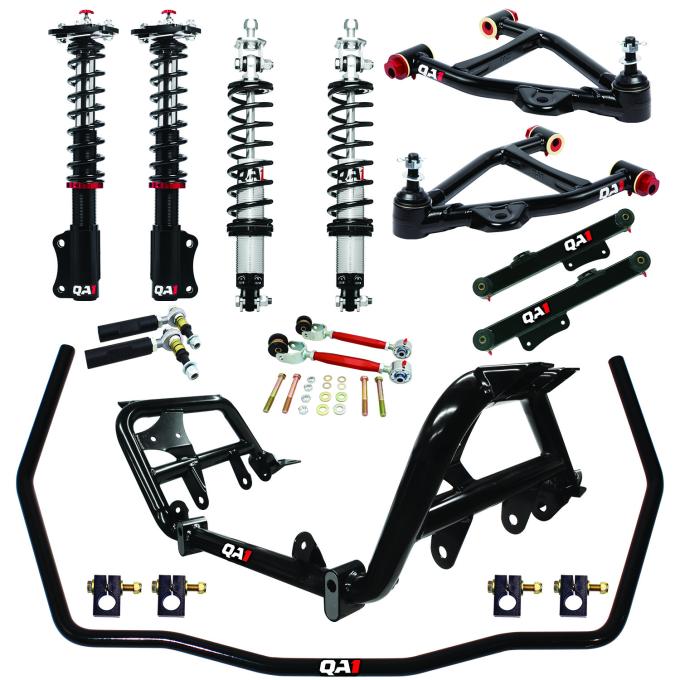 QA1 Level 2 Drag Kit, 87-89 Mustang, Wide Stance DK42-FMM2