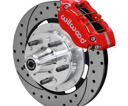 Wilwood Brakes Dynapro Dust-Boot Big Brake Front Brake Kit (Hub) 140-13344-DR