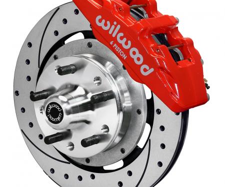 Wilwood Brakes Forged Dynapro 6 Big Brake Front Brake Kit (Hub) 140-12947-DR