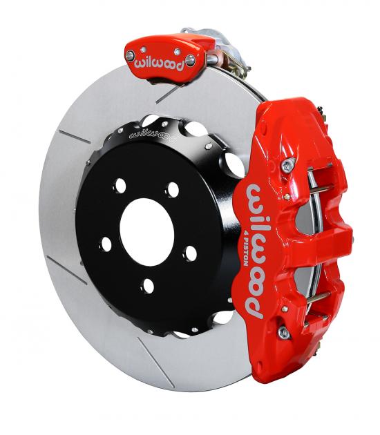 Wilwood Brakes 2015-2018 Ford Mustang AERO4-MC4 Big Brake Rear Parking