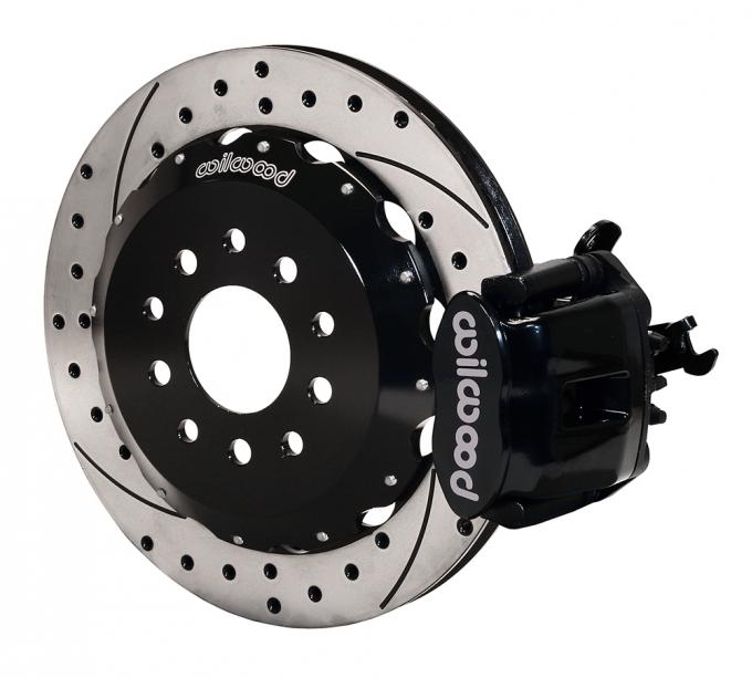 Wilwood Brakes 2005-2014 Ford Mustang Combination Parking Brake Caliper Rear Brake Kit 140-10159-D