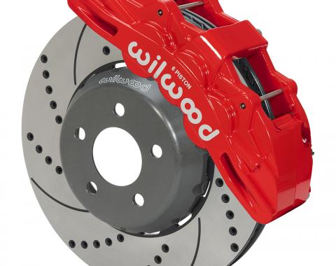 Wilwood Brakes 2015-2018 Ford Mustang SX6R Big Brake Dynamic Front Brake Kit 140-14925-DR