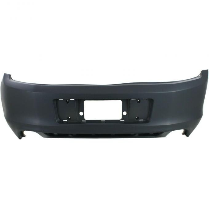 Mustang Rear Bumper Cover, without Rear Object Sensors, 2013-2014