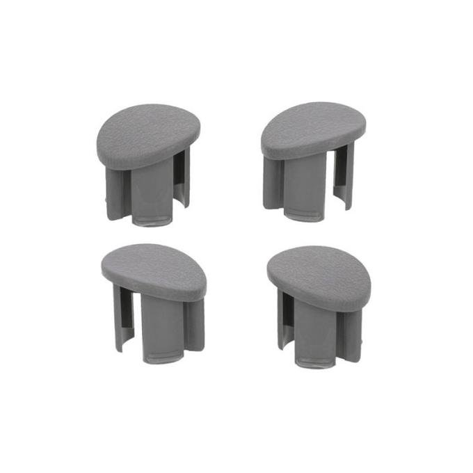 Daniel Carpenter 1987-93 Arm Rest Plugs - Smoke Gray E7ZZ-6124056-G