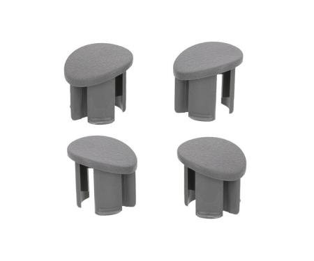 Daniel Carpenter 1987-93 Arm Rest Plugs - Smoke Gray E7ZZ-6124056-G