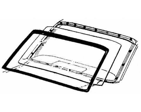 Goodmark Industries 1964-1968 Ford / Mercury Windshield Seal GMK302053564