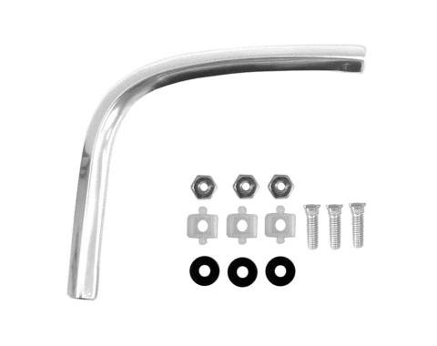 Goodmark Industries 1967-1968 Ford Mustang Rear Passenger Side Quarter Panel Molding GMK3021775671R