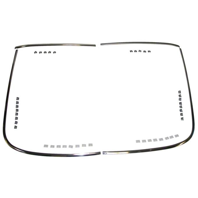Goodmark Industries 1965-1966 Ford Mustang Back Glass Reveal Molding GMK302071565S