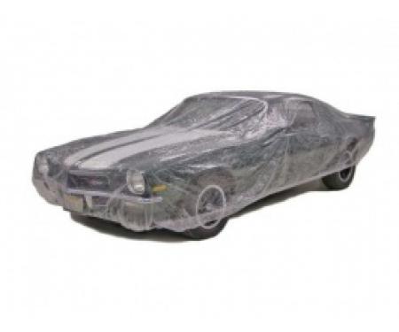 Car Cover, Disposable Clear, Medium, Case of 20
