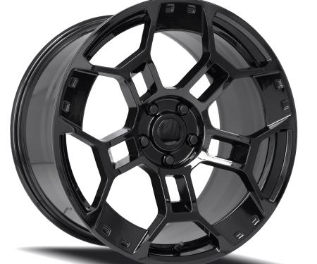 Factory Reproductions FR 701f &ndash; Mustang GT-D Replica Wheel 19x10 5x114.3 +35 HB 70.5 GT-D Gloss Black 701910351202F