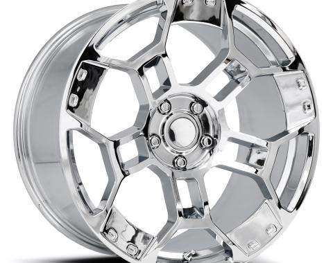 Factory Reproductions FR 701f &ndash; Mustang GT-D Replica Wheel 19x11 5x114.3 +50 HB 70.5 GT-D Chrome 701911501201F