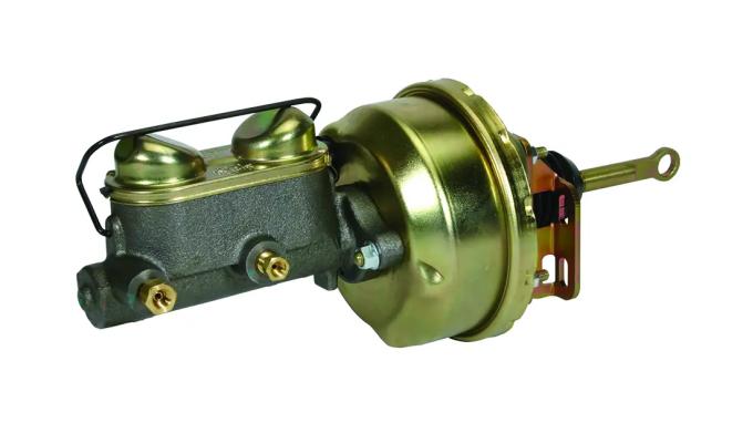 Classic Performance 8" Chrome Power Brake Booster & Master Cylinder Kit for 64-66 Mustang 6468B-MC-C