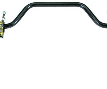 Classic Performance 1" Pro-Touring Rear Sway Bar Kit 1964-1970 Ford Mustang, Black Billet Mounts 6470PTSBK-UB