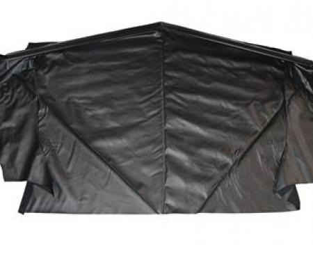 Acme Auto Headlining 1994-2004 Ford Mustang Convertible Top Well Liner, Black W249