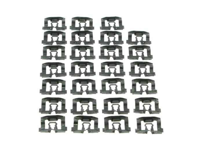 AMD Back Glass Molding Clip Set (27pcs), 68-69 Torino Cyclone Fastback; 67-70 Mustang Fastback X671-8468-2S