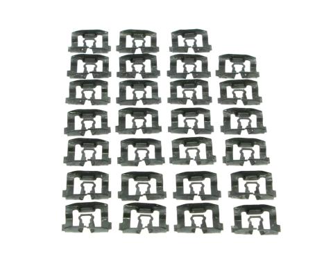 AMD Back Glass Molding Clip Set (27pcs), 68-69 Torino Cyclone Fastback; 67-70 Mustang Fastback X671-8468-2S