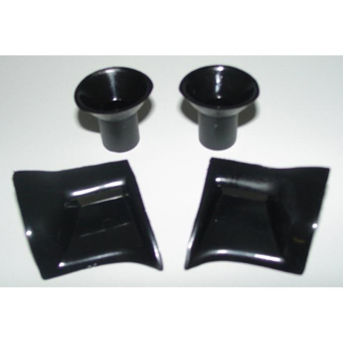 Daniel Carpenter 1983-93 Convertible Top Latch Catches & Guides E3ZZ-7653480