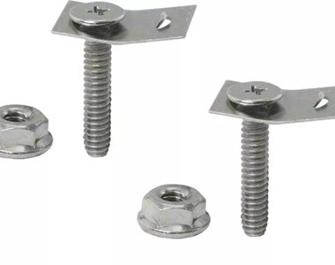 Redline Restomotive® 1964-1973 Ford Mustang Rear Valance End Bolts