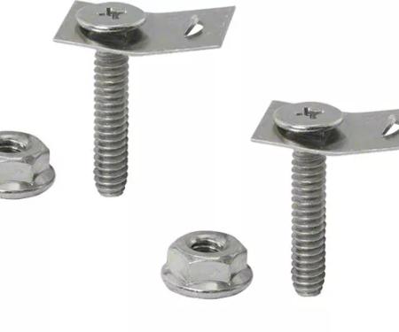Redline Restomotive® 1964-1973 Ford Mustang Rear Valance End Bolts