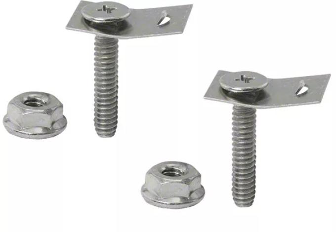 Redline Restomotive® 1964-1973 Ford Mustang Rear Valance End Bolts