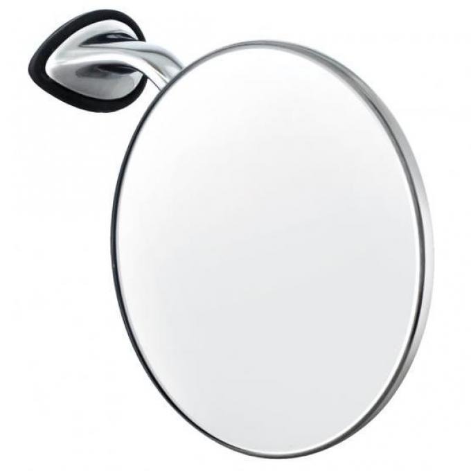 United Pacific Stainless Steel British "MG" Car Fender Mirror - R/H C5058R