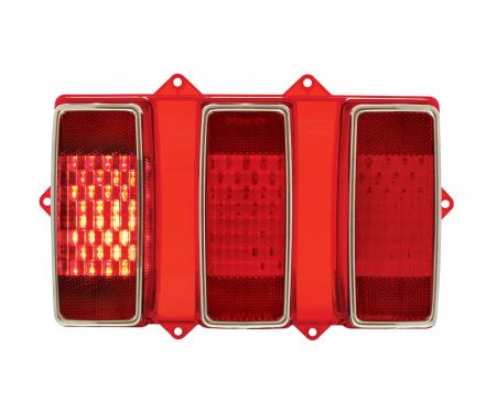 United Pacific 108 LED Sequential Tail Light Lens For 1969 Ford Mustang 110107