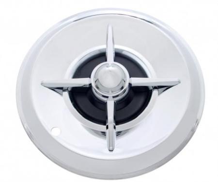 United Pacific 14" Chrome Lancer Hub Cap (4/Set) C5031