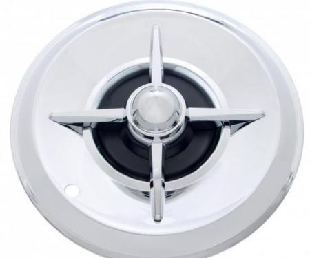 United Pacific 15" Chrome Lancer Hub Cap (4/Set) C5030