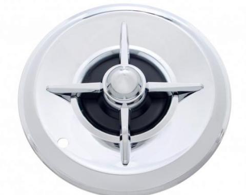 United Pacific 14" Chrome Lancer Hub Cap (4/Set) C5031