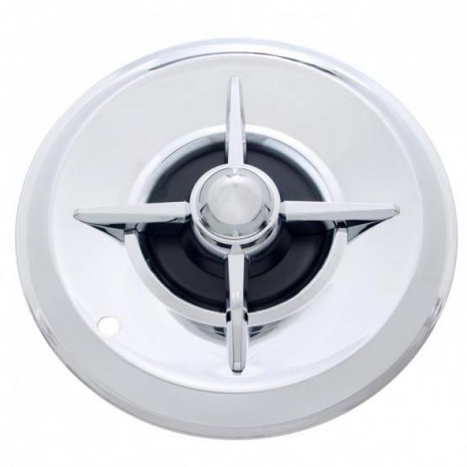 United Pacific 15" Chrome Lancer Hub Cap (4/Set) C5030