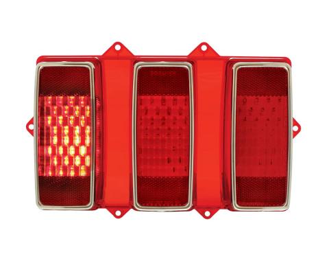United Pacific 108 LED Sequential Tail Light Lens For 1969 Ford Mustang 110107