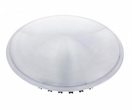 United Pacific 15" Brushed Stainless Steel Racing Wheel Disc (4/Set) RDC01-15