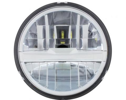 United Pacific 8 High Power LED 5-3/4" Headlight - Silver 31201