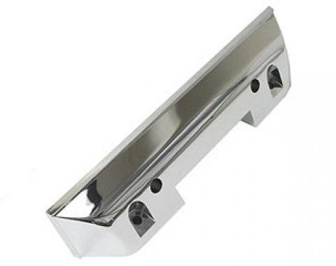 Mustang Armrest Base, Chrome Plated Plastic, 1965-1966