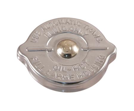 Daniel Carpenter 1965-66 Power Steering Pump Cap w/o dip stick - Chrome C5ZZ-3A006-BC