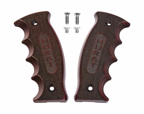Hurst Replacement Pistol Grip Side Grip Plates in Rosewood 1539000
