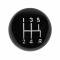 Hurst Shift Knob, 5-Speed, Black 1630114